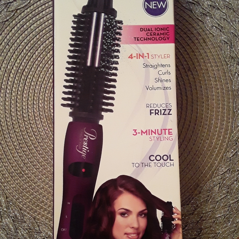 INSTYLER 30336 IONIC STYLER 4 IN 1 STRAIGHTENS AND CURLS COOL TO TOUCH/PRESTIGE